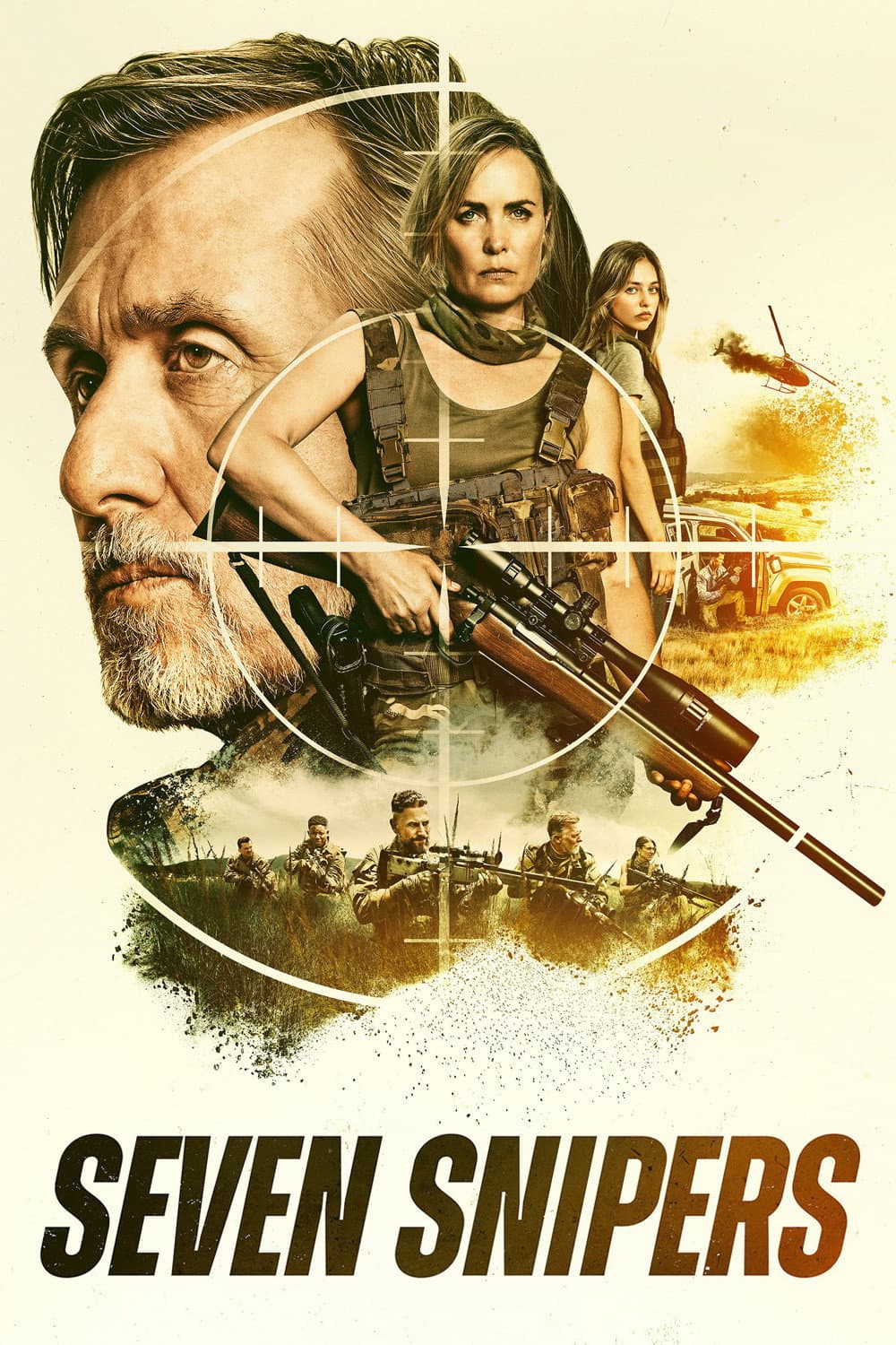 Seven Snipers (2026) Sinhala subtitle poster
