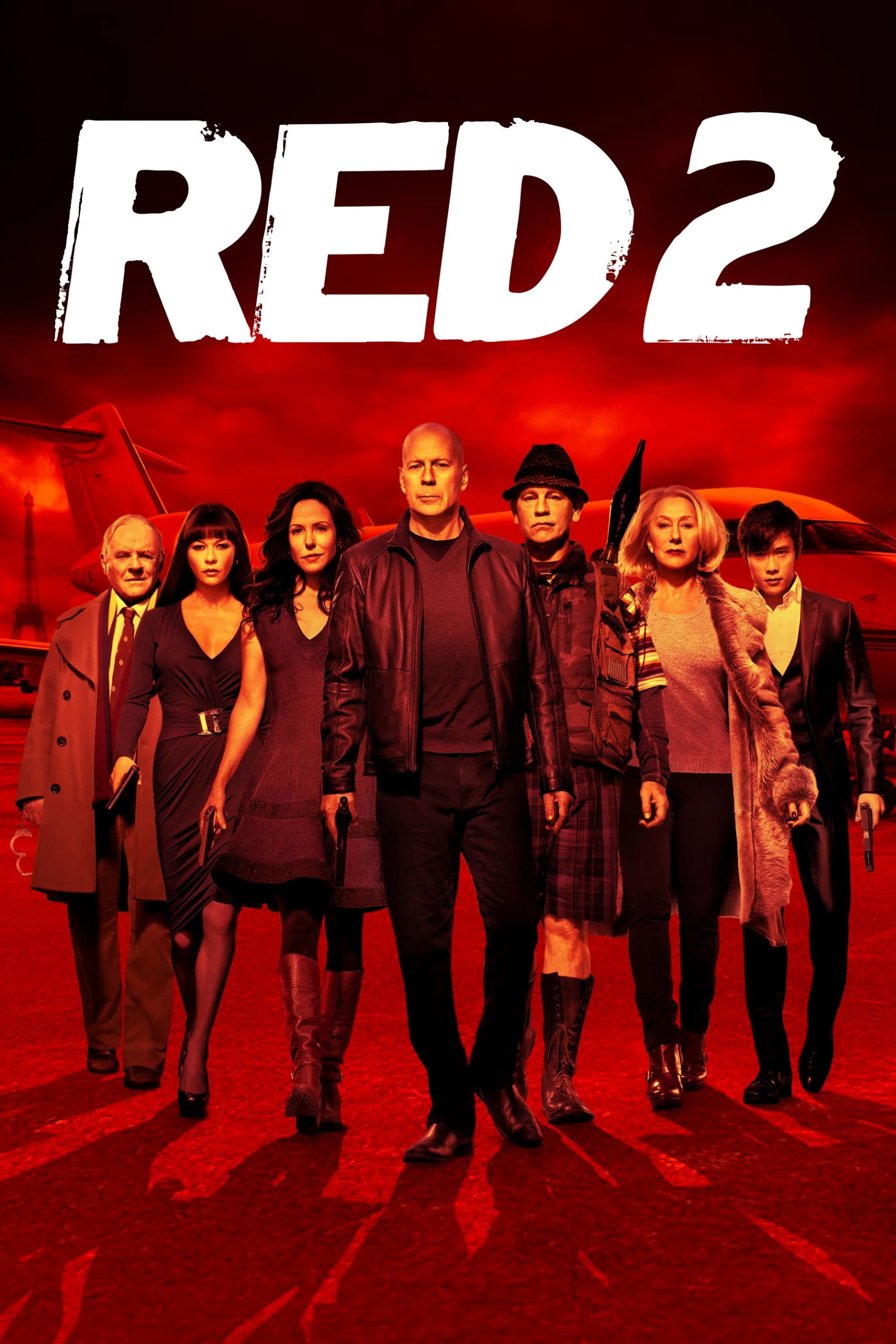 RED 2 (2013) Sinhala subtitle poster