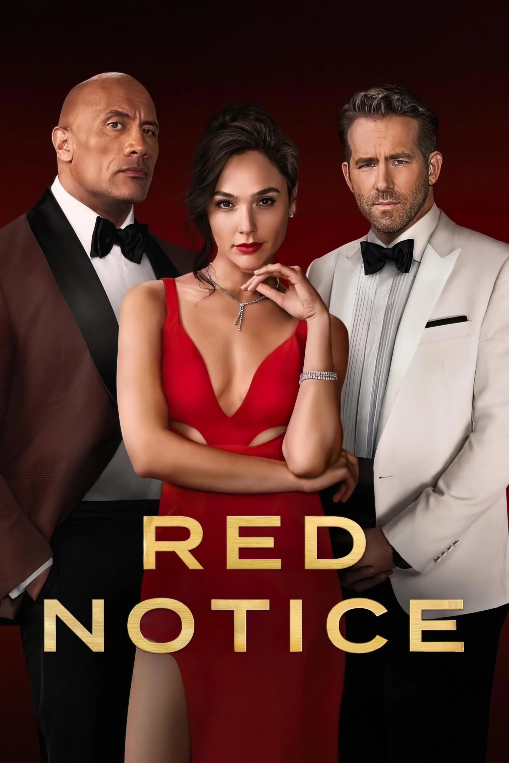 Red Notice (2021) Sinhala subtitle poster