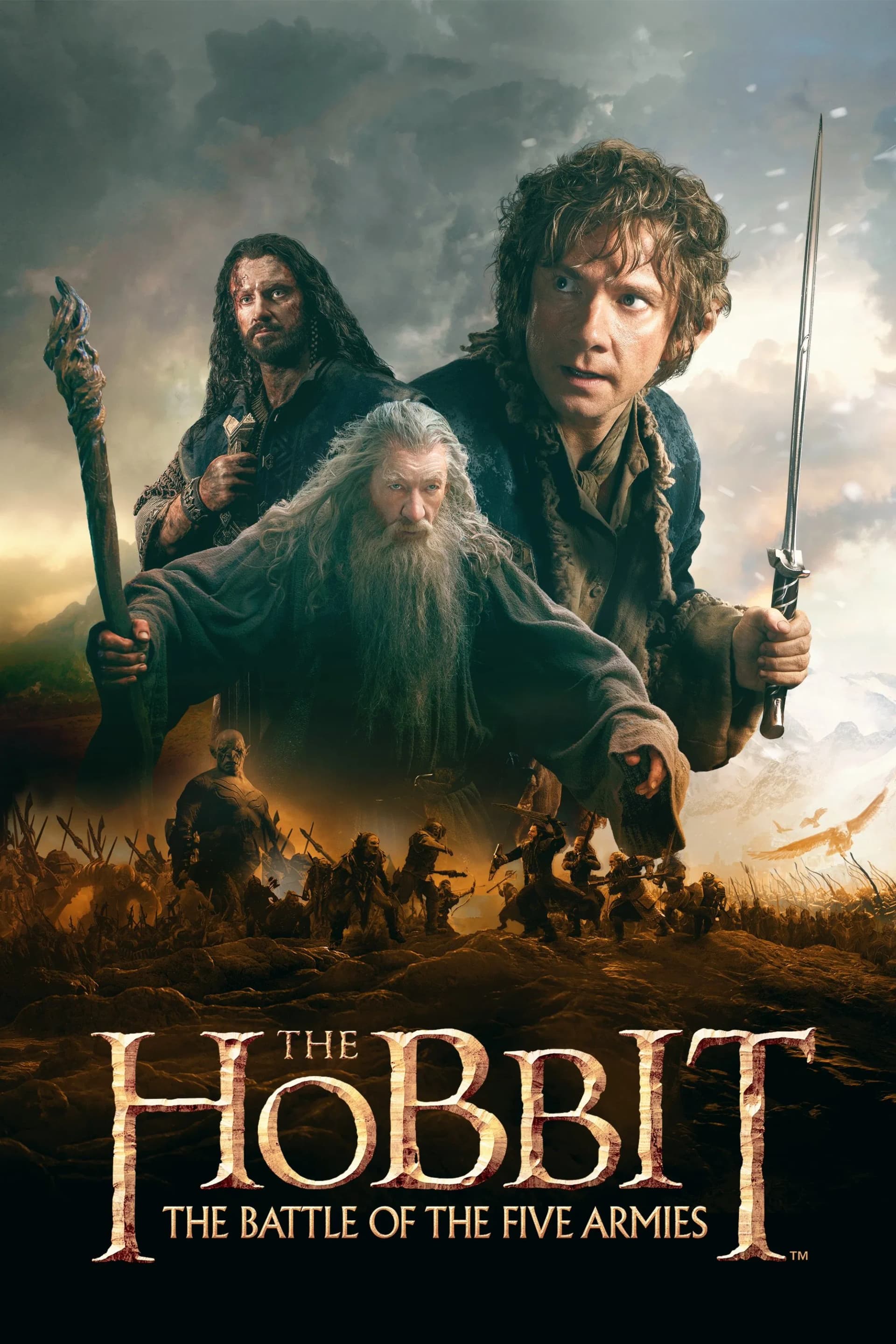 The Hobbit: The Battle of the Five Armies (2014) Sinhala subtitle poster
